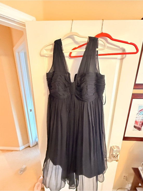 Donna Ricco Dresses & Skirts - Donna Ricco Black Chiffon Sleeveless Cocktail Dress